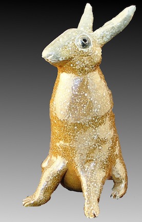 Bunny Salt-fire stoneware