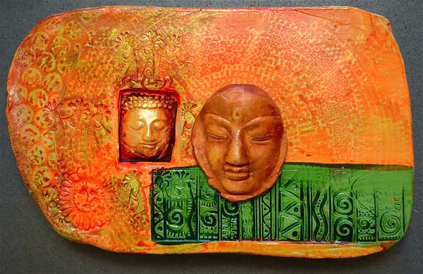 Buddha in the Warm Sun by Hollie Taylor