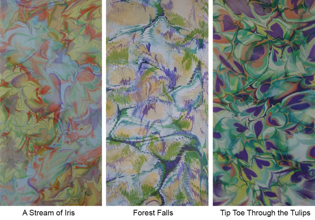 Marbled Panels by Trudy Thomson