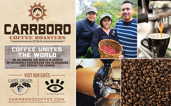 Carrboro Coffee Roasters print ad