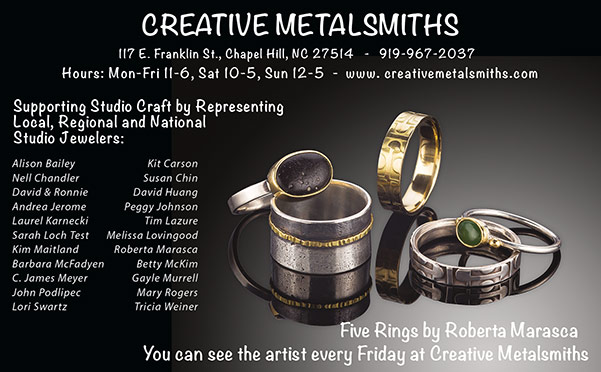 Creative Metalsmiths print ad