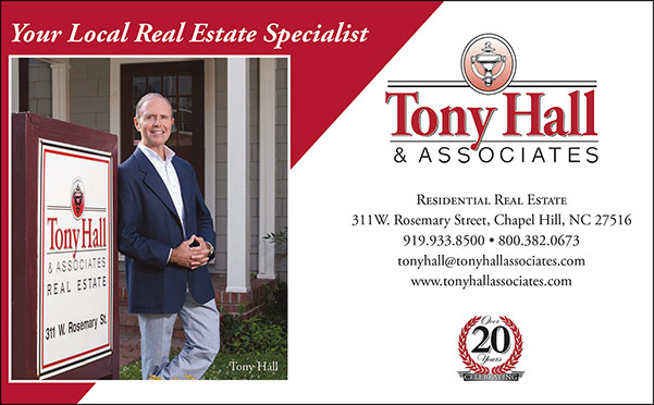 Tony Hall print ad