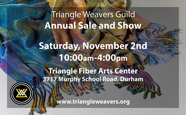 Triangle Weavers Guild print ad