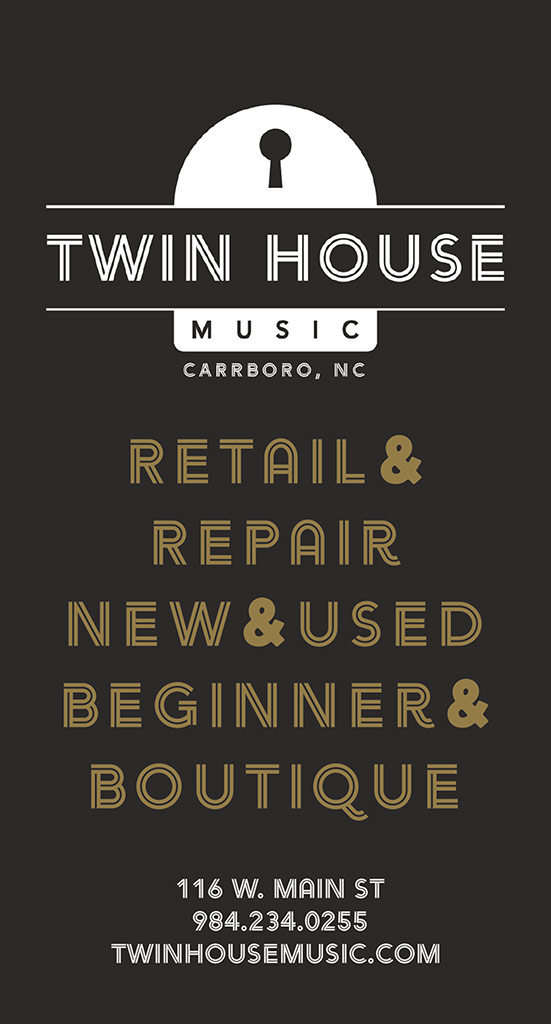 Twin House print ad