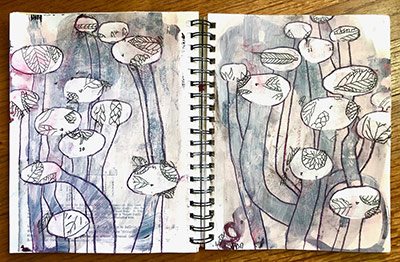Notebook illustration by Shelly Hehenberger